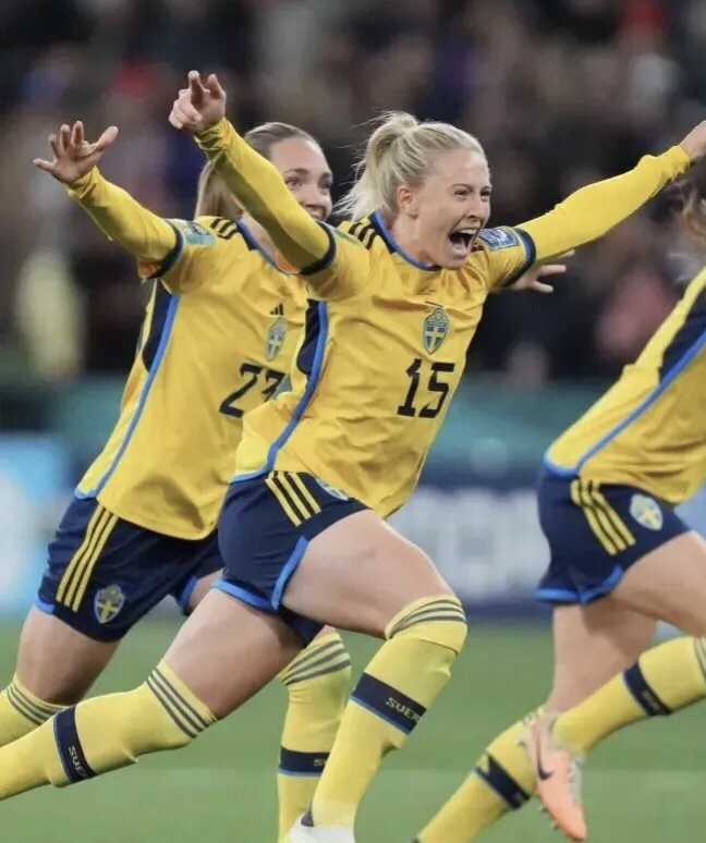 瑞典女足战胜法国，成功晋级欧洲锦标赛四强