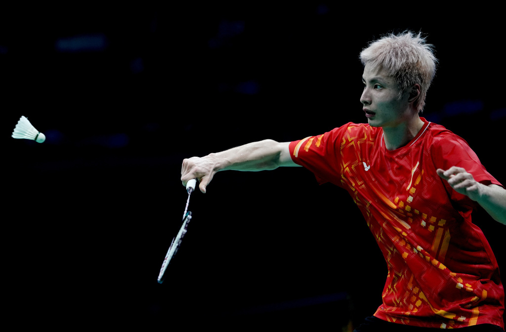 中国队鏖战泰国队，石宇奇刷新纪录